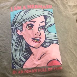 The little mermaid, Disney tee-shirt